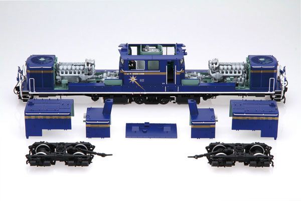 1/45 火车博物馆 OJ No.1 柴油机车 DD51 北极星