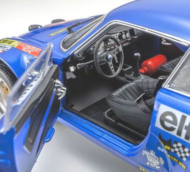 原创 1/18 雷诺 Alpine A110 1973 Monte Carlo #18