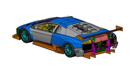 超跑系列 No.11 兰博基尼 Murcielargo R-SV 2010款