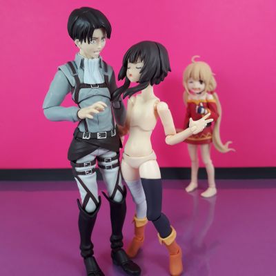 figma #EX-20 进击的巨人 利威尔 扫除ver.