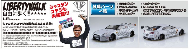 自由之路系列 No.10 LB Works R35 GT-R Ver.2
