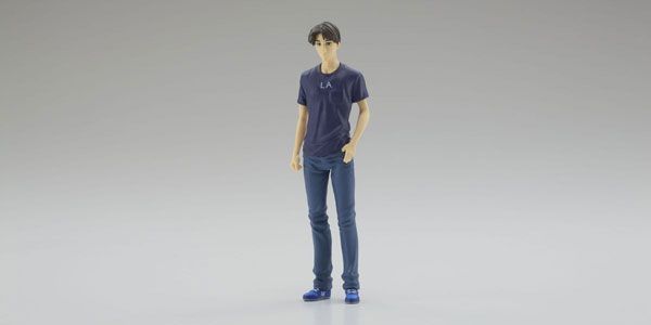 KYOSHO 原创 1/18 新剧场版 头文字D 丰田 Sprinter Trueno AE86 ＆ 藤原拓海手办