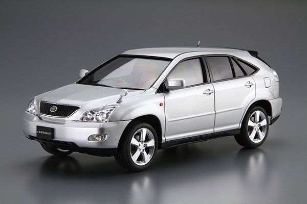 The Model Car No.105 1/24 丰田 GSU30W Harrier 350G豪华L包装 ’06