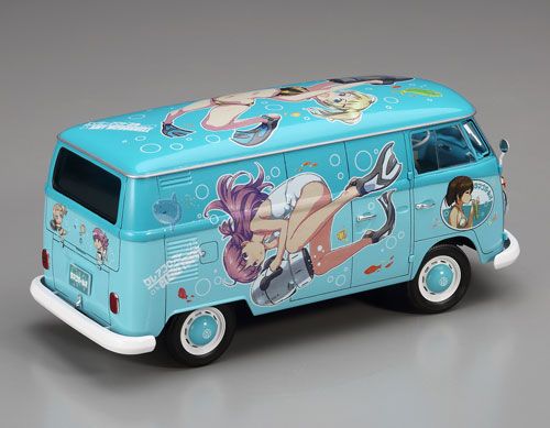 1/24 大众汽车 Type 2 流汗吧！健身少女 夏季涂装