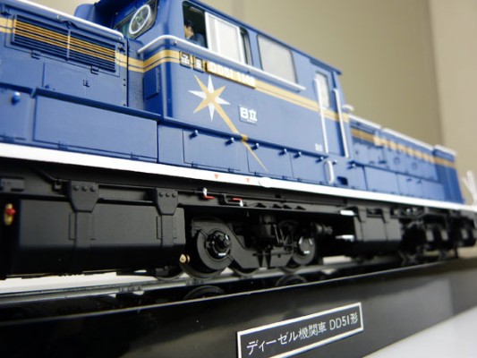 1/45 火车博物馆 OJ No.1 柴油机车 DD51 北极星