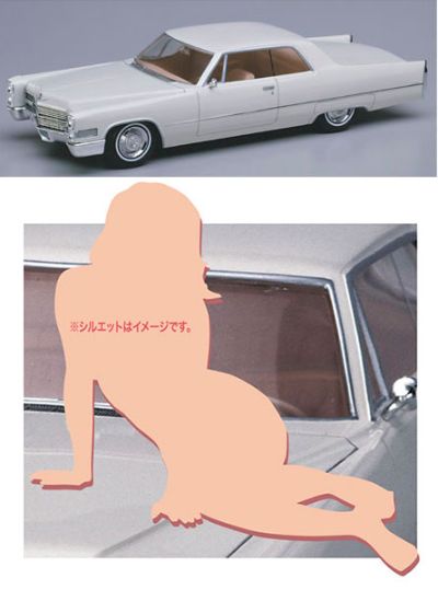 1/24 1966 美国 C型轿车 ＆金发女郎 手办 