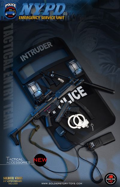 SS100 纽约市警局 TACTICAL ENTRY TEAM