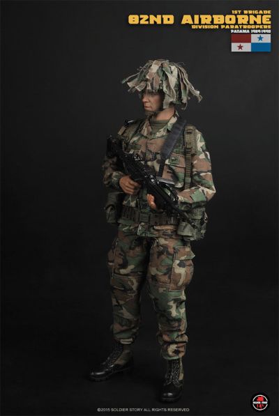 SoldierStory SS089 1/6 美国陆军 第82空降团第一旅 伞兵 巴拿马战争