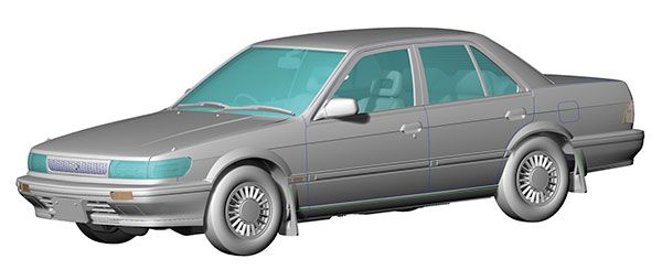 1/24 日产 蓝鸟 U12 SSS Attesa Limited  (U12型) 早期型