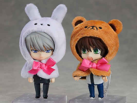 粘土人#1206b 纯情罗曼史 高桥美咲 & 宇佐见秋彦 Special Set: 小熊斗篷与小兔斗篷