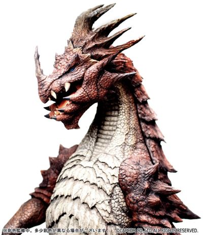 怪物猎人15周年纪念 巨大软胶系列 老山龙