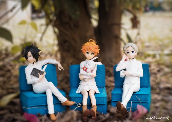 PM 手办 	约定的梦幻岛 艾玛&小兔