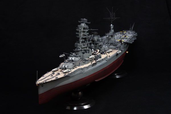 1/350 艦船MODEL系列 旧日本海軍航空战列舰 伊势(第六三四航空队/瑞云18机附属) 