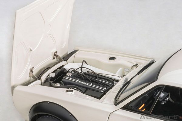 1/18 日产 Skyline GT-R (KPGC10) Racing 1972 白色