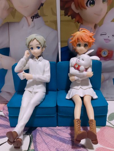 PM 手办 	约定的梦幻岛 艾玛&小兔