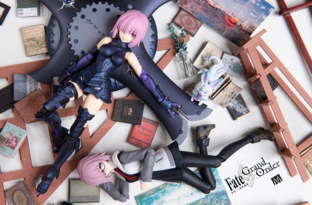 figma #EX-51 Fate / Grand Order 玛修·加拉哈德&芙芙 Shielder