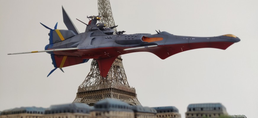 新鹦鹉螺号VS红色诺亚 1:1000