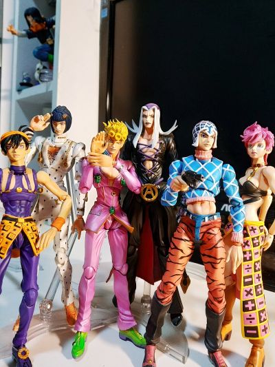 超像可动  JOJO的奇妙冒险 第五部 黄金之风 纳兰迦・吉尔卡 与 航空史密斯