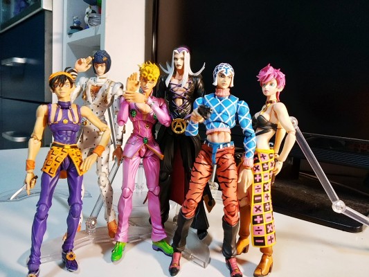 超像可动  JOJO的奇妙冒险 第五部 黄金之风 纳兰迦・吉尔卡 与 航空史密斯