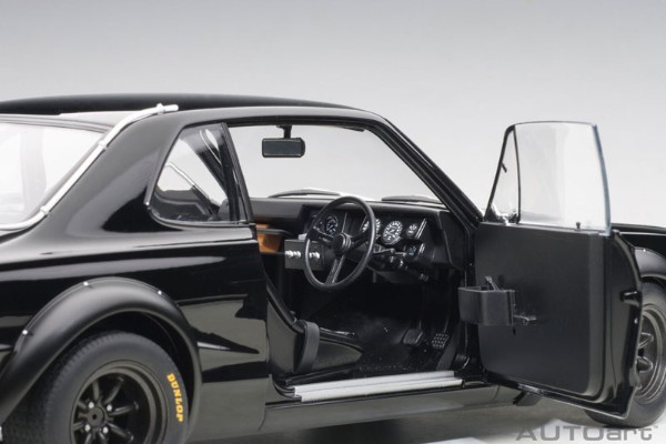 1/18 日产 Skyline GT-R (KPGC10) Racing 1972 黑色