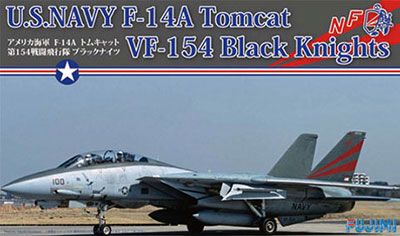 1/72 F系列 No.3 美国空军 F-14A战斗机 汤姆猫 VF-154 黑武士中队