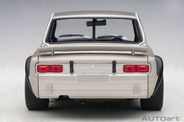 1/18 日产 Skyline GT-R (KPGC10) Racing 1972 银色