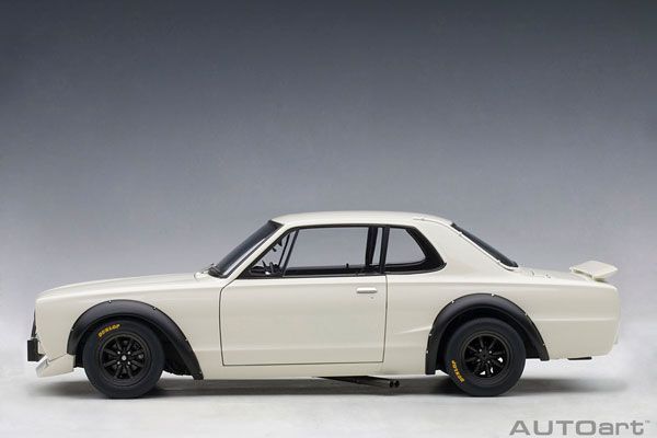 1/18 日产 Skyline GT-R (KPGC10) Racing 1972 白色