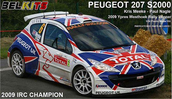 1/24 Belkits No.1 标志 207 S2000