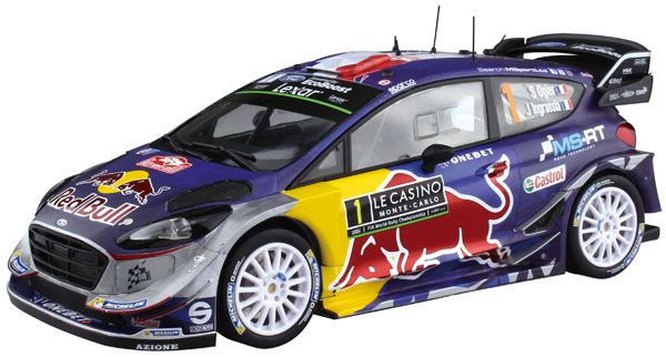 1/24 Belkits No.12 福特 嘉年华 RS WRC 蒙特卡洛 2017 SEBASTIEN OGIER/朱利安·英格拉西亚