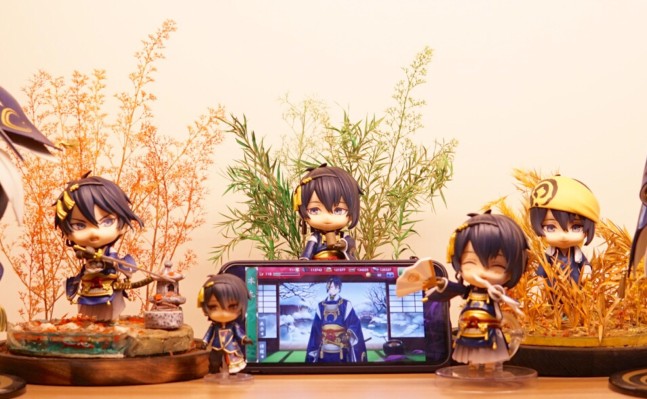 黏土人搭配 刀剣乱舞-ONLINE- 三日月宗近 内番コーデ 