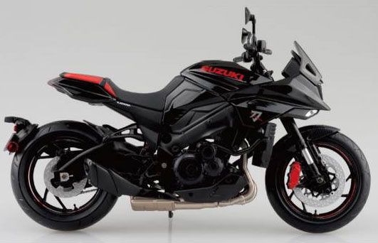 1/12 完成品摩托车 铃木 GSX-S1000S KATANA 全配件 玻璃闪光黑
