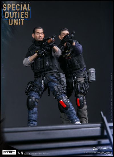 DAMTOYS PES0071/12口袋精英系列：香港飞虎队SDU - 特别任务连 (辉哥)