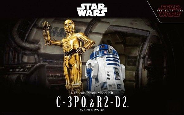 星球大战：最后的绝地武士 R2-D2&C-3PO Star Wars: C3PO & R2D2 Droids Figures Kit 