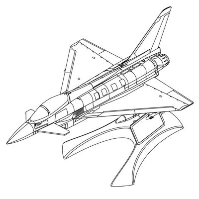  No.: 81901 200mm 飞机 EF-2000 EF-2000 台风战斗机 