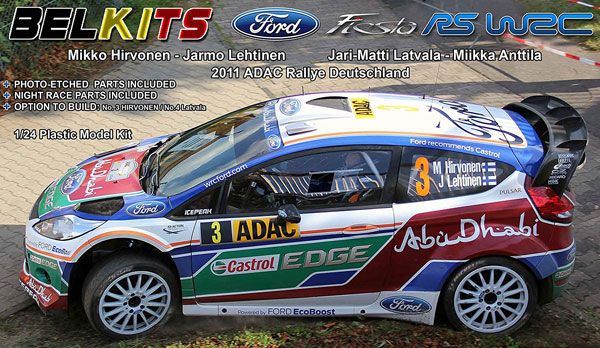 1/24 Belkits No.3 福特 Fiesta RS WRC