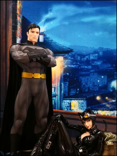 美少女雕像 蝙蝠侠 猫女