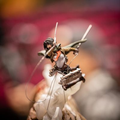 Elite Exclusive Statue 进击的巨人 巨人&三笠·阿克曼&铠之巨人