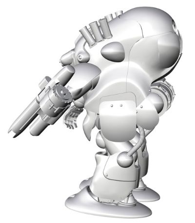 Maschinen Krieger 1/20 Robot Battle V 44型重装甲战斗服 MK44B-2 战斧骑士