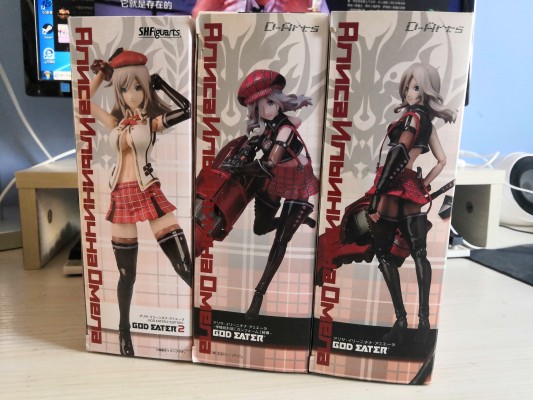 D-Arts 艾莉莎・伊莉妮琪娜・奥美拉 -神機銃形態（ガンフォーム）装備- （魂ウェブ限定）