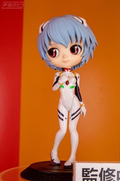 Q Posket 新世纪福音战士新剧场版 绫波丽 作战服造型