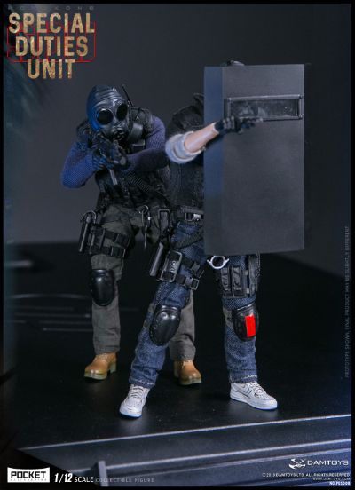 DAMTOYS PES0071/12口袋精英系列：香港飞虎队SDU - 特别任务连 (辉哥)