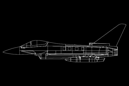  No.: 81901 200mm 飞机 EF-2000 EF-2000 台风战斗机 