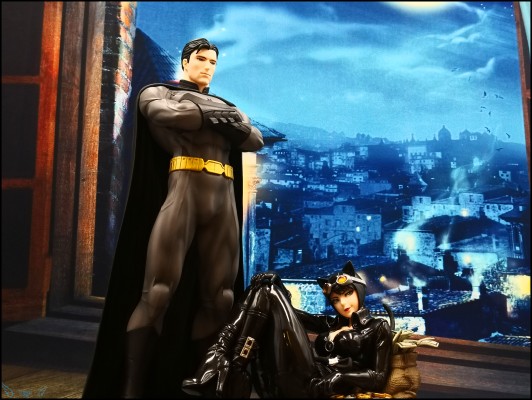 美少女雕像 蝙蝠侠 猫女