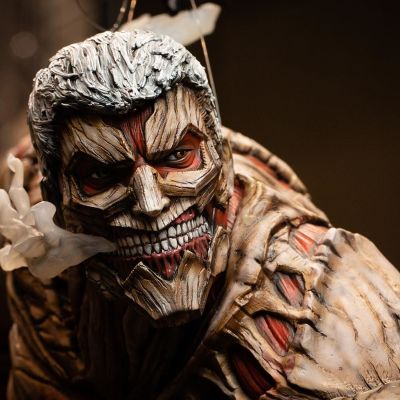 Elite Exclusive Statue 进击的巨人 巨人&三笠·阿克曼&铠之巨人