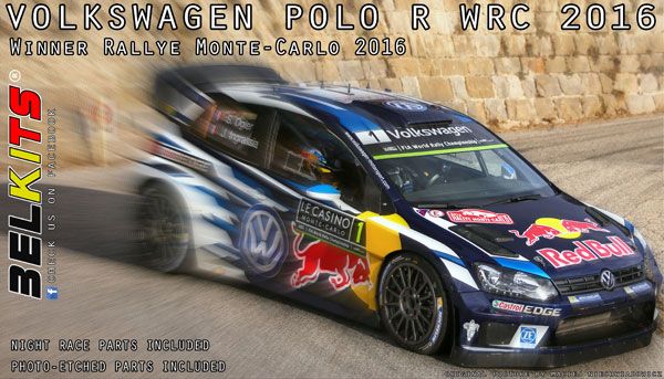 Belkits No.11 大众 POLO R WRC 2016