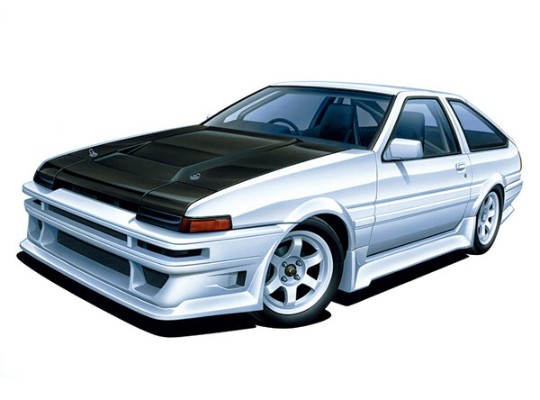 改装车系列 No.45  Car Boutique Club 丰田 AE86 Trueno 1985款