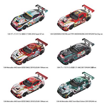 初音未来 GT企划 1/64 GOODSMILE 初音未來 AMG 2019 SUPER GT ver.