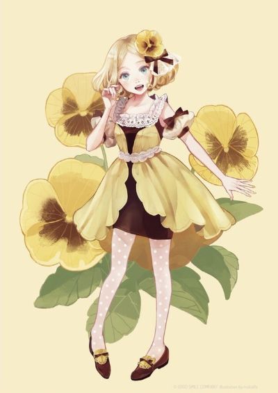 Harmonia bloom 三色堇