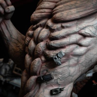 Elite Exclusive Statue 进击的巨人 巨人&三笠·阿克曼&铠之巨人