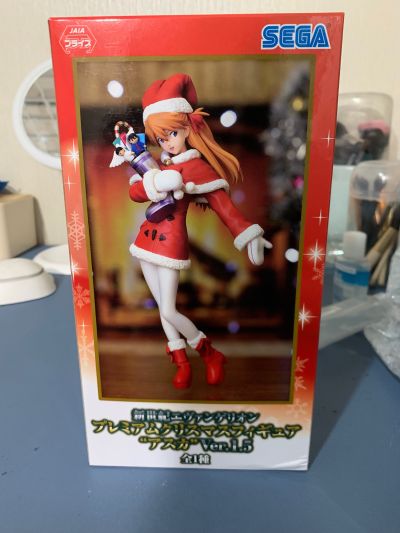 新世纪福音战士 圣诞手办  明日香